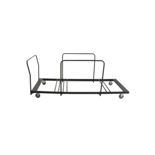 Mitylite Table Cart, Holds (10) 72 In. Long Tables CRT18-72EBLK2